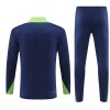 Brasil Trenings Collegegenser 2024-25 Kvart-Zip Navy